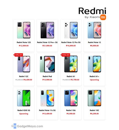 xiaomi phones philippines price list 2023